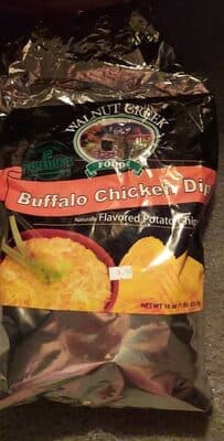 Buffalo chicken dip chips