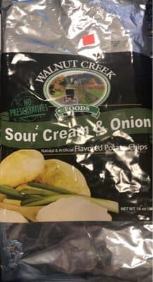 Sour Cream & Onion Potatoe Chips