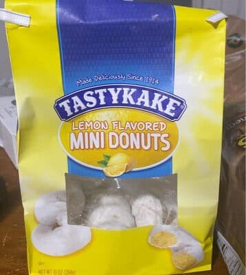 Lemon Flavored Mini Donuts