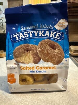 Salted Caramel Flavored Mini Donuts