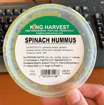 Spinach Hummus