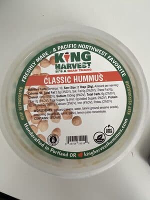 King Harvest Hummus