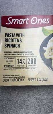 Pasta With Ricotta And Spinach