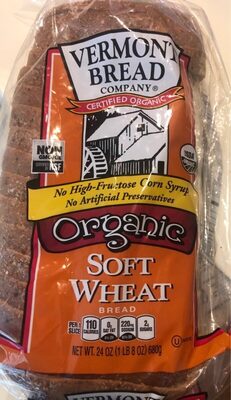 Organic Soft Wheat Bread