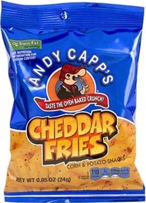 Cheddar Fries Flavored Corn & Potato Snacks