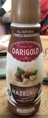 Hazelnut Flavored Coffee Creamer