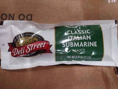 Classic Italian Submarine Sauce
