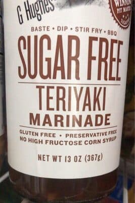 Sugar Free Teriyaki Marinade