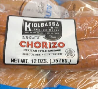 Chorizo Mexican Style Sausage