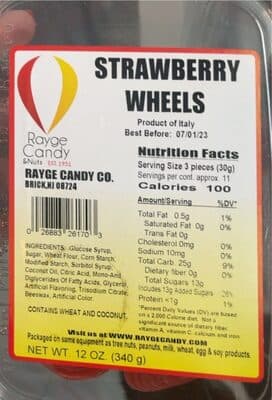 Strawberry wheels