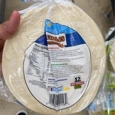Nica corn tortilla