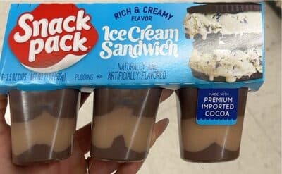 Ice Cream Sandwich Pudding