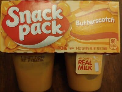 Butterscotch Pudding Cups