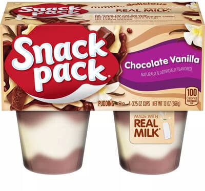Chocolate Vanilla Pudding