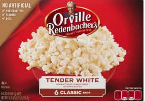 Tender White Microwave Gourmet Popping Corn