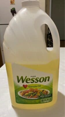 Wesson Pure & 100% Natural Canola Oil