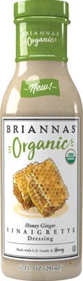 Honey Ginger Vinaigrette Dressing