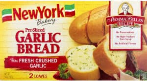 Garlic Pre-Sliced Bread Loaves