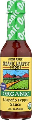 Organic Harvest, Jalapeno Pepper Sauce