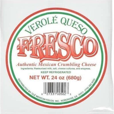 Queso Fresco Authentic Mexican Crumbling Cheese