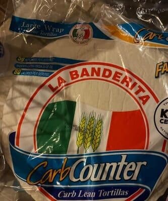 Carb Counter Flour Tortilla