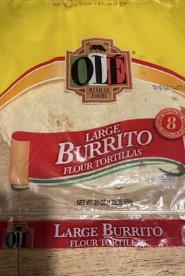 Burrito Flour Tortillas