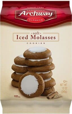 Archway Soft Cookies Iced Molasses