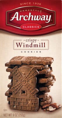 Classics Crispy Windmill Cookies