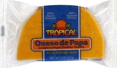 Longhorn Style Cheddar Cheese Queso De Papa