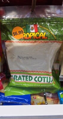 Grated Cotija Authentic Mexican-Style Aged Cheese