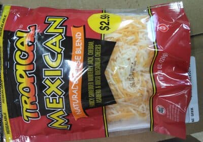 Tropical Mexican Shredded Cheese Blend