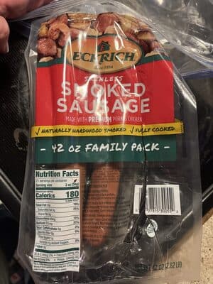 Smoked Skinless Sausage