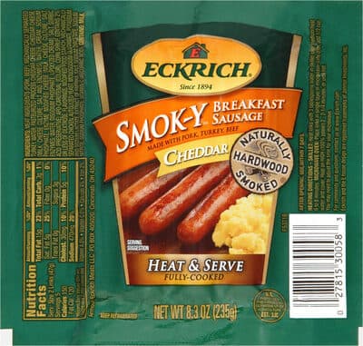 Cheddar Breakfast Sausage