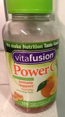 Vitafusion Power C Orange Flavor Gummy Vitamins
