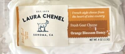 Orange Blossom Honey Fresh Goat Cheese