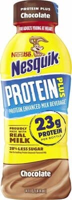 PROTEIN PLUS, CHOCOLATE PROTEIN ENHANCED MILK BEVERAGE