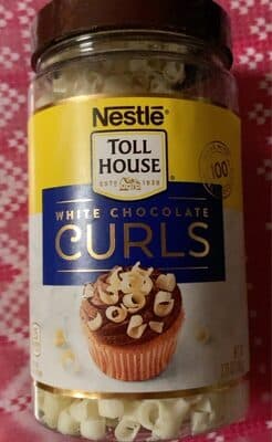 White Chocolate Curls