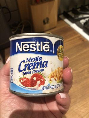 Media Crema Table Cream
