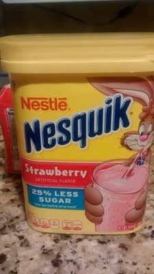Strawberry Flavored Powder