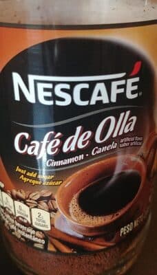 Cafe De Olla Cinnamon Instant Coffee Beverage