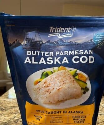 Butter Parmesan cod
