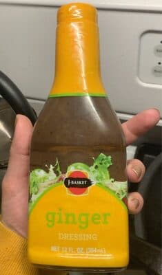 Ginger dressing