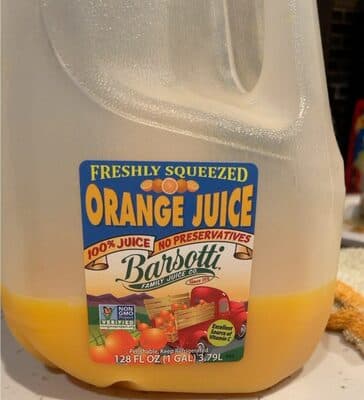 Orange 100% Juice