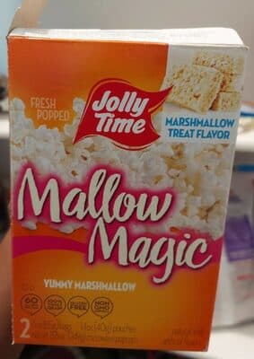 Mallow magic marshmallow flavor microwave popcorn