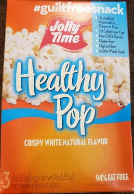 Crispy White Microwave Popcorn