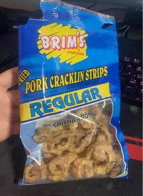 Brim’s Fried Pork Crackin Strips