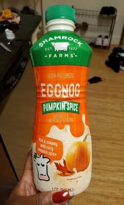 Pumpkin Spice Flavored Eggnog