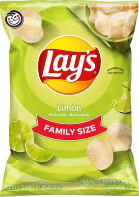 Limon Flavored Potato Chips