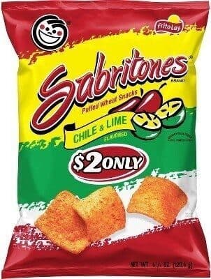 Chile & Lime Flavored Puffed Wheat Snacks