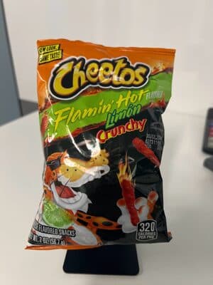 Cheetos Crunchy Flamin' Hot Limon Cheese Flavored Snacks
